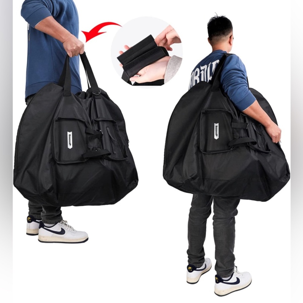 Rhinowalk Folding Bike Carrying Bag for 14 to 20 inch Bicycle Transport Luggage